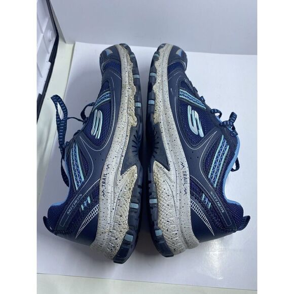 Sketchers Hillcrest Women's Trail Running Shoes 149820W, Size 7 Blue - Picture 7 of 8